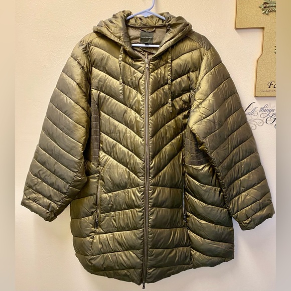 5/$25 EUC Gorgeous Green Lane Bryant Puffer Coat/Jacket Size 22/24 - Picture 4 of 6
